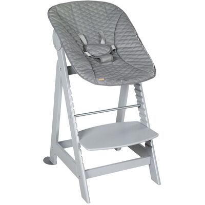 roba Hochstuhl SET 2 IN 1 taupe/ stone gesteppt roba Hochstuhl SET 2 IN 1 taupe/ stone gesteppt