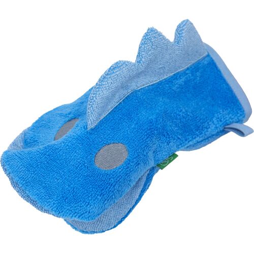 Smithy Waschhandschuh DINO blau