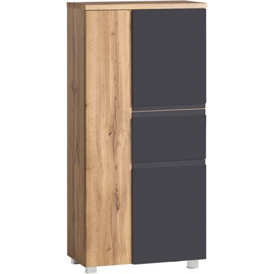 Bad-Midischrank GENT grau/braun Bad-Midischrank GENT grau/braun
