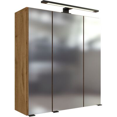 Bad-Spiegelschrank LIMBURG braun 60cm Bad-Spiegelschrank LIMBURG braun 60cm
