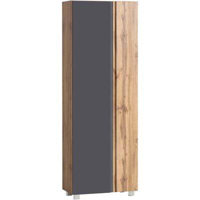 Bad-Hochschrank GENT braun/grau Bad-Hochschrank GENT braun/grau