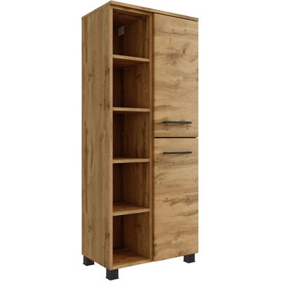 Bad-Midischrank LIMBURG braun 55cm Bad-Midischrank LIMBURG braun 55cm