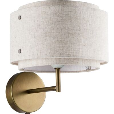 Nordlux Takai Wandleuchte - Beige, E27, 25cm hoch Nordlux Takai Wandleuchte - Beige, E27, 25cm hoch