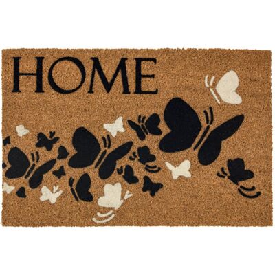 Fußmatte COCO DESIGN SCHMETTERLINGE 40 x 60 cm braun Fußmatte COCO DESIGN SCHMETTERLINGE 40 x 60 cm braun