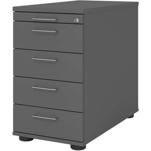 Bürocontainer 42,8 x 72 cm Graphit