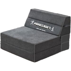 Klapp-Sofa MINECRAFT schwarz Klapp-Sofa MINECRAFT schwarz