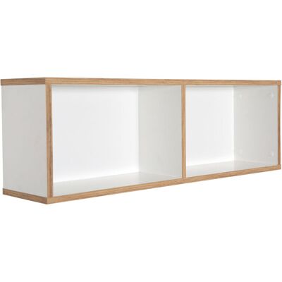 roba Wandregal FINN 20 x 90 x 30 cm weiß/goldeiche roba Wandregal FINN 20 x 90 x 30 cm weiß/goldeiche