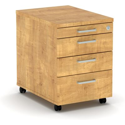 Nowy Styl Rollcontainer PEDESTAL braun Nowy Styl Rollcontainer PEDESTAL braun