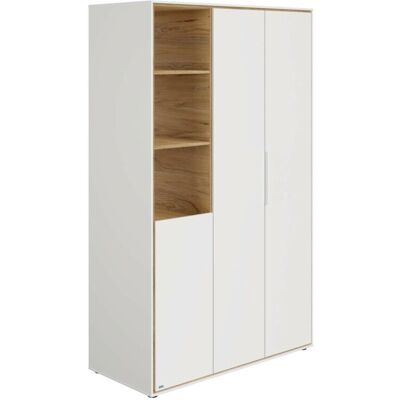 PAIDI Kinder-Drehtürenschrank LIEVEN weiß/ braun PAIDI Kinder-Drehtürenschrank LIEVEN weiß/ braun