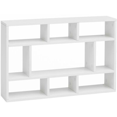 Wohnling Weiß Wandregal 75x51x16 cm - Wandregal Wohnling Weiß Wandregal 75x51x16 cm - Wandregal