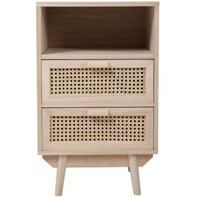 SALESFEVER Beigener Rattansideboard - Sideboard SALESFEVER Beigener Rattansideboard - Sideboard