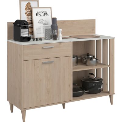 Parisot Gala 12 Schrank - Jackson Eiche & Grau Beton Parisot Gala 12 Schrank - Jackson Eiche & Grau Beton