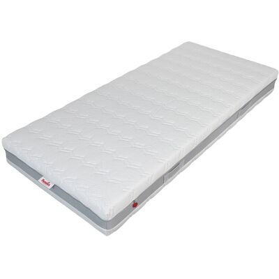 Taschenfederkernmatratze PARADIES PROLIFE SUPREME TFK 90 x 200 x 21 cm Textil weiß/grau/rot Taschenfederkernmatratze PARADIES PROLIFE SUPREME TFK 90 x 200 x 21 cm Textil weiß/grau/rot