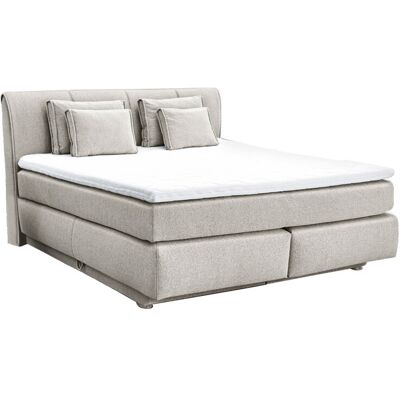 JOCKENHÖFER GRUPPE Carla Boxspringbett - 180x200cm, beige, mit Stauraum JOCKENHÖFER GRUPPE Carla Boxspringbett - 180x200cm, beige, mit Stauraum