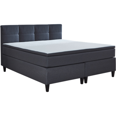 Boxspringbett SURREY 140x200 cm anthrazit Boxspringbett SURREY 140x200 cm anthrazit