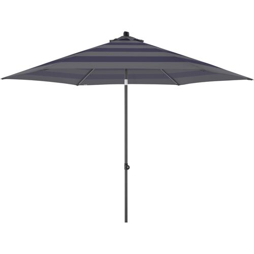 doppler Sonnenschirm myZONE 300 cm anthrazit /Blockstreifen