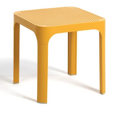 Nardi Garten-Beistelltisch NET Polypropylen 40 x 40 x 40 cm Senape Nardi Garten-Beistelltisch NET Polypropylen 40 x 40 x 40 cm Senape