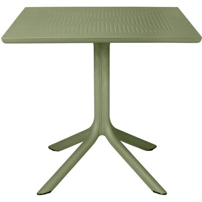 Nardi Outdoor Tisch 80cm Agave - Professioneller Contract Quadrat in Fiberglas Nardi Outdoor Tisch 80cm Agave - Professioneller Contract Quadrat in Fiberglas