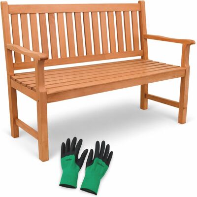 holz4home Gartenbank LANDHAUS 3-tlg 120 cm naturfarbig holz4home Gartenbank LANDHAUS 3-tlg 120 cm naturfarbig