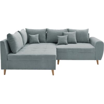 Ecksofa CARLA 175 x 249 cm mintgrün Ecksofa CARLA 175 x 249 cm mintgrün
