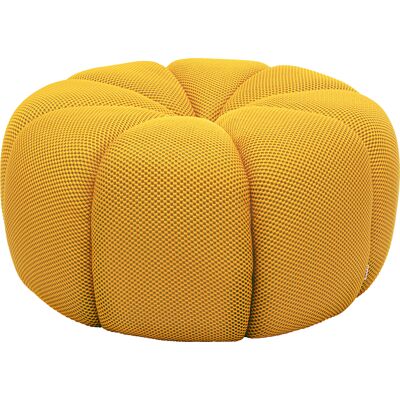 Kare Design Polsterhocker PEPPO Ø 76 cm Gelb Kare Design Polsterhocker PEPPO Ø 76 cm Gelb