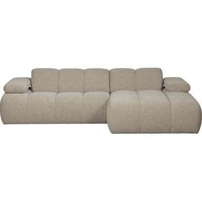 WOOOD - Mojo Longchair-Sofa - Beige Bouclé - 280x160 - Sofa WOOOD - Mojo Longchair-Sofa - Beige Bouclé - 280x160 - Sofa