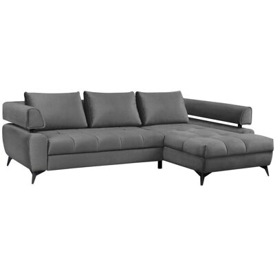 Ecksofa PARIS SF-R stonegrau Ecksofa PARIS SF-R stonegrau