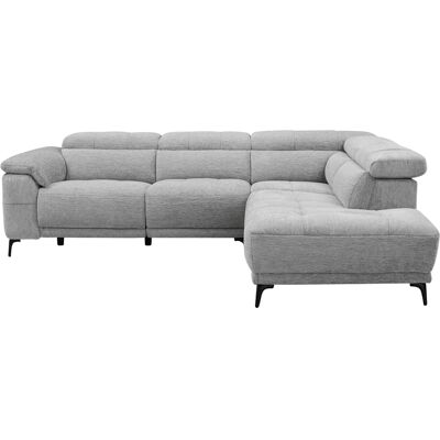 Ecksofa LINA 285 x 231 cm Hellgrau Ecksofa LINA 285 x 231 cm Hellgrau