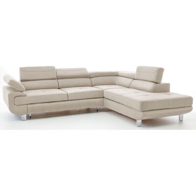 Phill Hill Ecksofa BACKSTREET Stoffbezug Hellbeige ca. 275 x 230 cm Phill Hill Ecksofa BACKSTREET Stoffbezug Hellbeige ca. 275 x 230 cm