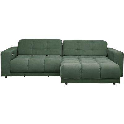 Ecksofa NANCY 290 x 179 cm Walnutgrün Ecksofa NANCY 290 x 179 cm Walnutgrün