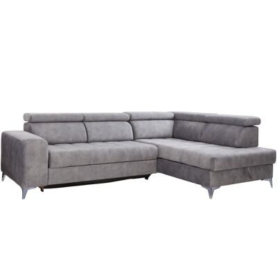 Ecksofa PRAG 282 x 189 cm grey Ecksofa PRAG 282 x 189 cm grey