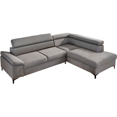 Phill Hill Ecksofa LONIGO 247 x 196 cm grau Phill Hill Ecksofa LONIGO 247 x 196 cm grau