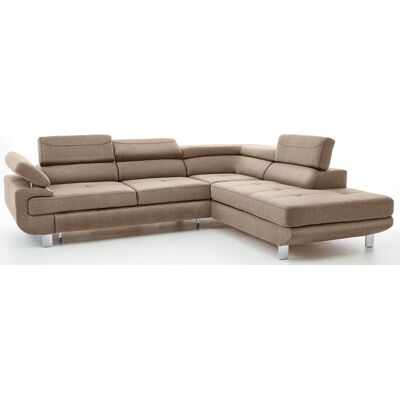 Phill Hill Ecksofa BACKSTREET Stoffbezug Beige ca. 275 x 230 cm Phill Hill Ecksofa BACKSTREET Stoffbezug Beige ca. 275 x 230 cm