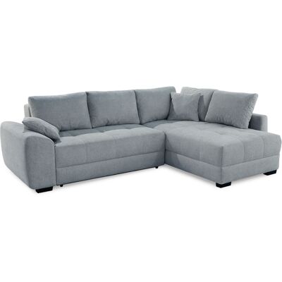 Ecksofa AMALFI 270 x 193 cm Mittelgrau Ecksofa AMALFI 270 x 193 cm Mittelgrau