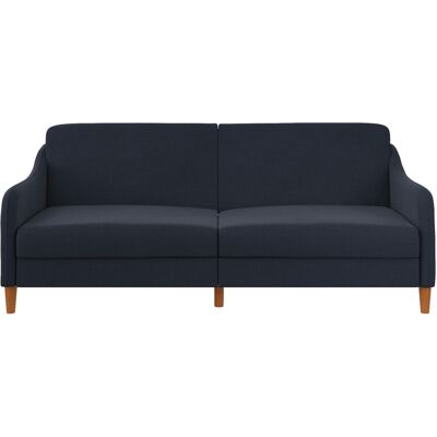 Schlafsofa JASPER Webstoff Marineblau Schlafsofa JASPER Webstoff Marineblau
