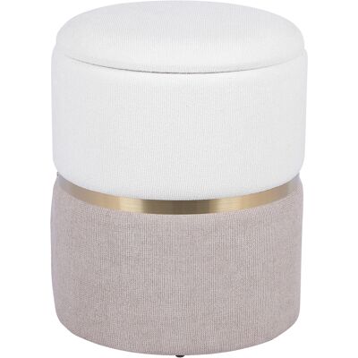 Casavanti Hocker Metall/Samt 46 x 36 x 36 cm Khaki Casavanti Hocker Metall/Samt 46 x 36 x 36 cm Khaki