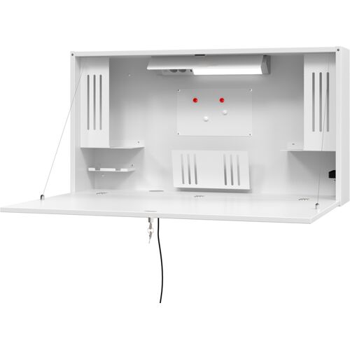 Sekretär 120 cm Weiß