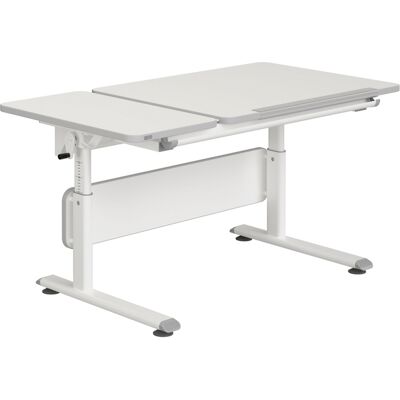 PAIDI Weißer Schreibtisch für Schüler mit Höhenverstellung - Schreibtisch PAIDI Weißer Schreibtisch für Schüler mit Höhenverstellung - Schreibtisch