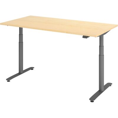 HAMMERBACHER Steh-Sitz-Schreibtisch - Elektrisch Höhenverstellbar, 160x80 cm HAMMERBACHER Steh-Sitz-Schreibtisch - Elektrisch Höhenverstellbar, 160x80 cm