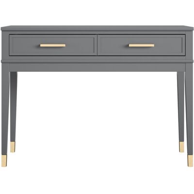 Konsolentisch WESTERLEIGH 105 x 40 x 76 cm lackiert Graphit Konsolentisch WESTERLEIGH 105 x 40 x 76 cm lackiert Graphit