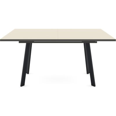 set one by Musterring Esstisch RENO Glas 160 x 90 x 75 cm Hochglanz Kaschmirfarbig/schwarz set one by Musterring Esstisch RENO Glas 160 x 90 x 75 cm Hochglanz Kaschmirfarbig/schwarz