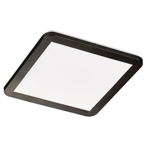 SCHÖNER WOHNEN-Kollektion LED Badlampe Decke FLAT 30 x 30 cm schwarz