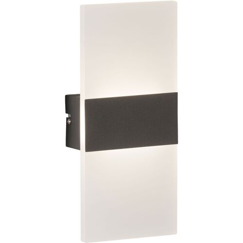 FISCHER & HONSEL LED Wandleuchte FODER sandschwarz