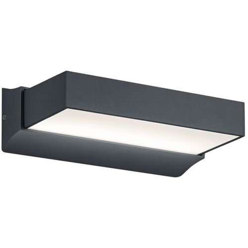 TRIO LED Außenwandleuchte CUANDO grau