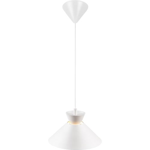 Nordlux Retrofit Pendelleuchte DIAL 25 cm weiß