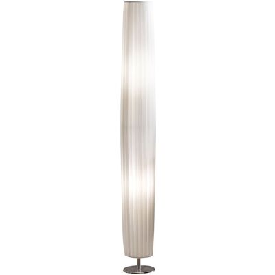 SalesFever Oliver Stehlampe - Klassisches Weiß mit Plissee - 120cm SalesFever Oliver Stehlampe - Klassisches Weiß mit Plissee - 120cm