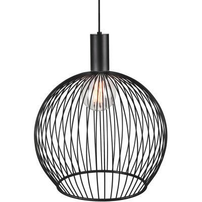 Nordlux Retrofit Pendelleuchte AVER 50 cm Metall schwarz Nordlux Retrofit Pendelleuchte AVER 50 cm Metall schwarz