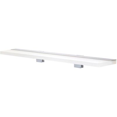 LED Aufsatzleuchte ACHIM 50 cm chromfarbig/ weiß LED Aufsatzleuchte ACHIM 50 cm chromfarbig/ weiß