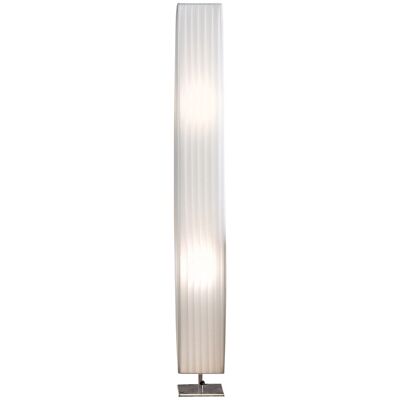 Retrofit Stehlampe eckig 120 cm weiß Retrofit Stehlampe eckig 120 cm weiß