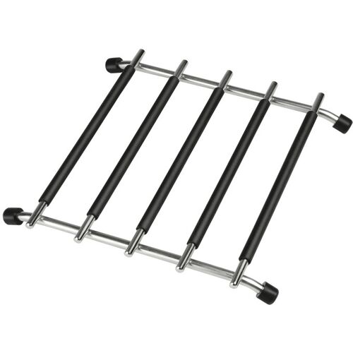 JUSTINUS Topfuntersetzer LIFESTYLE 20 x 20 cm Edelstahl/ Kunststoff